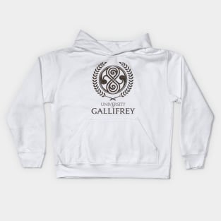 University Of Gallifrey Kids Hoodie